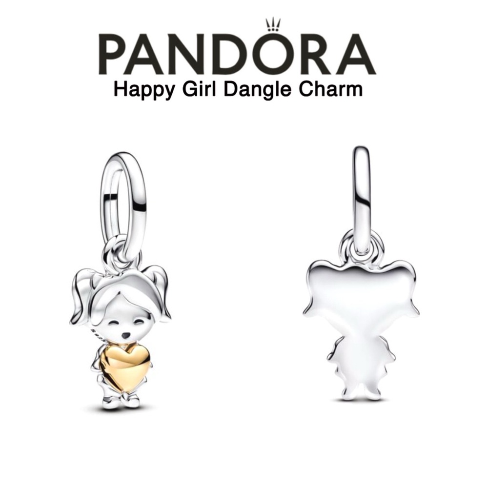 PANDORA Happy Girl Dangle Charm